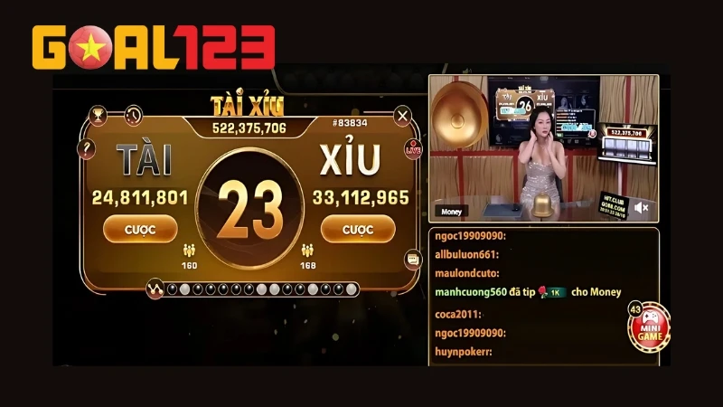 Game Tài Xỉu đầy may rủi thu hút đông đảo người chơi