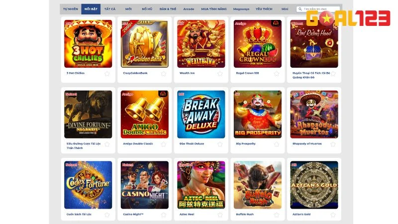 Slot game nổ hũ phong phú, đa dạng từ các nhà cung cấp uy tín