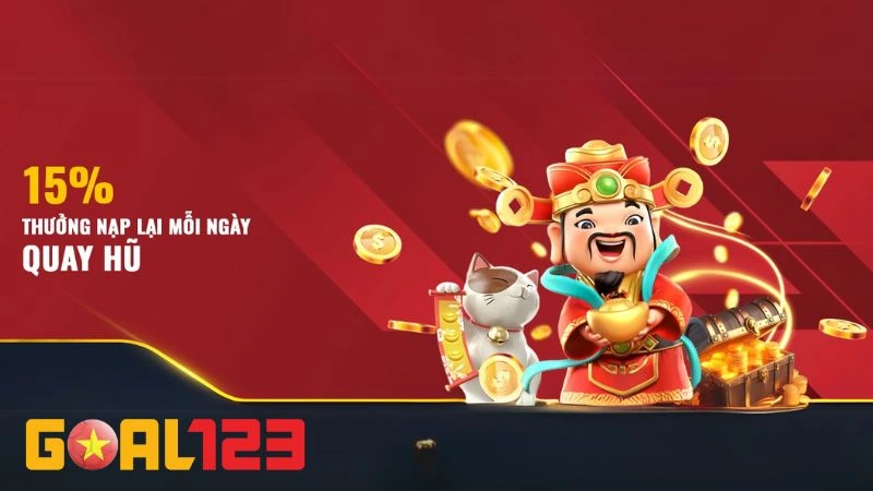 Khuyến Mãi Goal123 | Cập Nhật Chương Trình Hot Mỗi Ngày 3 Chương trình ưu đãi nhận ngay 15% tiền thưởng hấp dẫn