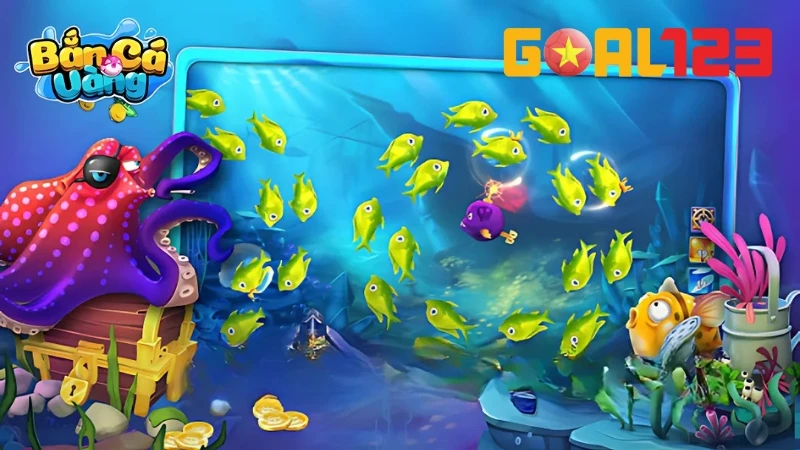 Bắn Cá Vàng Goal123 | Game Đổi Thưởng Đáng Chơi 2025 4 Mỗi loại cá trong game tương ứng mức thưởng riêng biệt